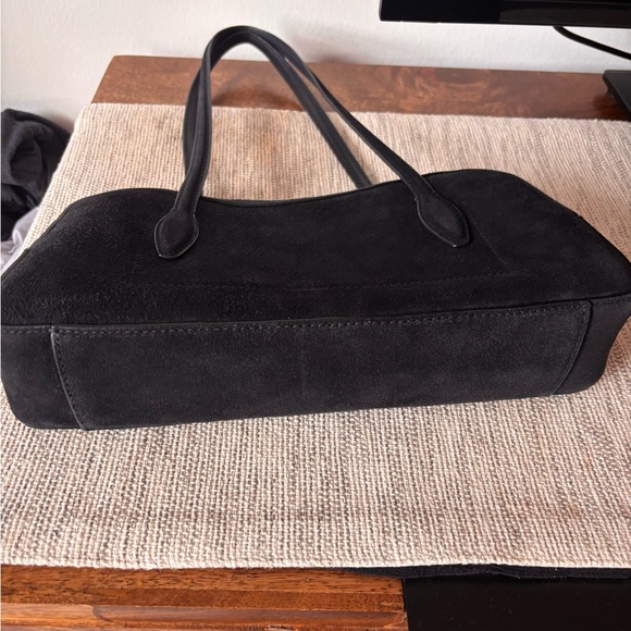 Madewell The Top Zip Suede Shoulder Bag - Picture 3 of 6